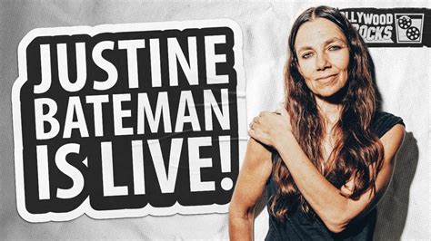 JUSTINE BATEMAN SPEAKS! LIVE INTERVIEW 